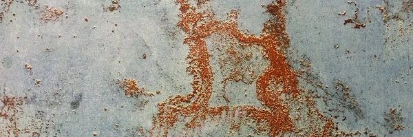 Πανοραμική Εικόνα Ελαφριά Πλάκα Γρανίτη Σκουριασμένα Εγκλείσματα — Φωτογραφία Αρχείου