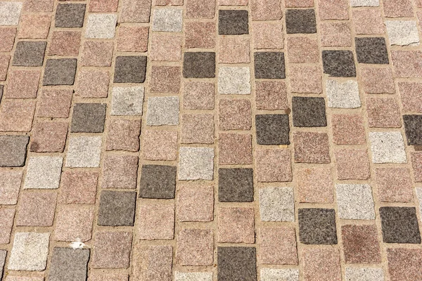 Paving Blocks Made Colorful Square Stones — Stock Photo, Image