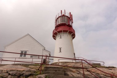 Deniz feneri Lindesnes Fyr 'e bakın. Norveç