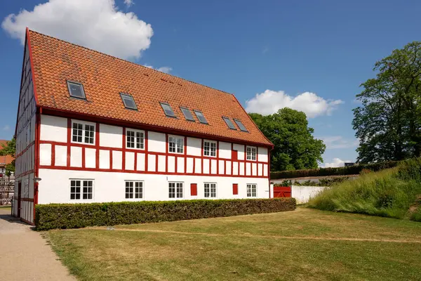 stock image The historic Aalborghus Castle in northern Denmark. Aalborg