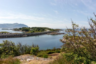 Norveç Atlantik Yolu boyunca manzara