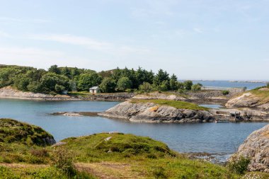 Norveç Atlantik Yolu boyunca manzara