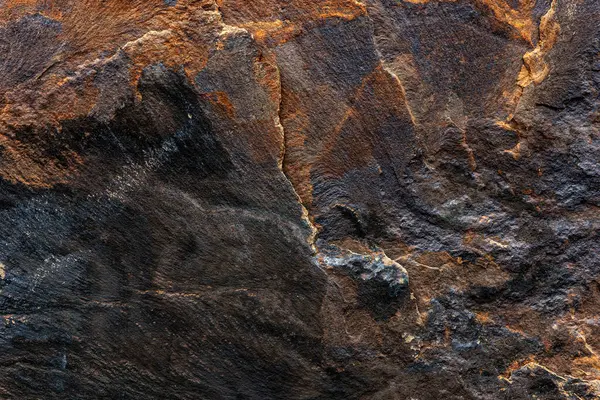 Renkli doğal granit yapının ayrıntıları