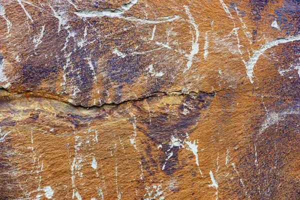 Renkli doğal granit yapının ayrıntıları