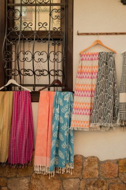 Türkiye 'nin Antalya kentindeki eski pazar caddesi