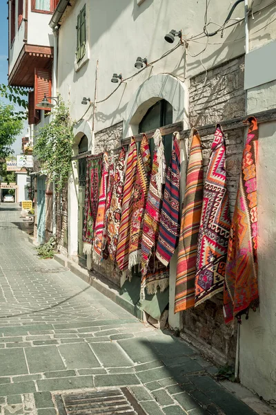 stock image Old bazar street in Antalya, Turkey