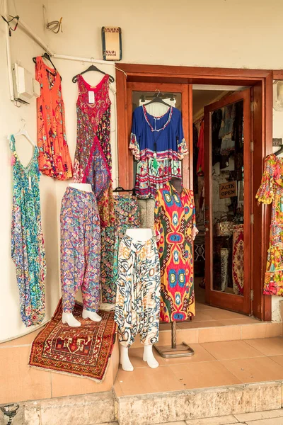 Rua Velho Bazar Antalya Turquia — Fotografia de Stock