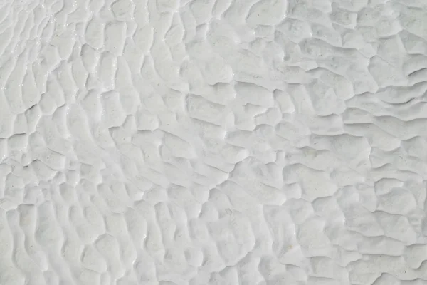 Pamukkale Természetes Medence Fehér Textúra Háttér Törökország — Stock Fotó