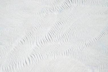 Pamukkale, doğal beyaz havuz dokusu. Türkiye