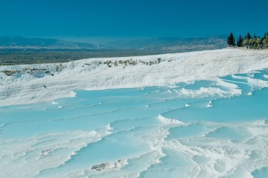 Pamukkale, mavi suyla doğal havuz, Türkiye