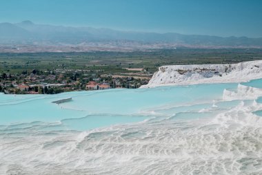 Pamukkale, mavi suyla doğal havuz, Türkiye