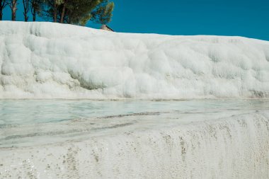 Pamukkale, mavi suyla doğal havuz, Türkiye