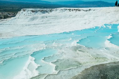 Pamukkale, mavi suyla doğal havuz, Türkiye