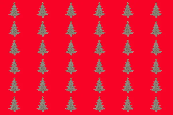 白い背景にクリスマスの装飾 クローズアップ 孤立したキリスト — ストック写真