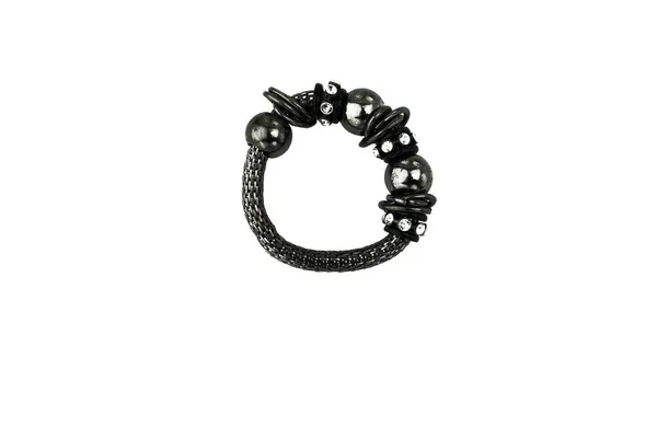 Bijoux Bracelet Isolé Sur Fond Blanc — Photo