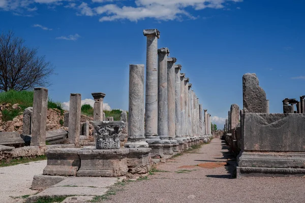 土耳其佩奇的希腊和罗马废墟 — 图库照片