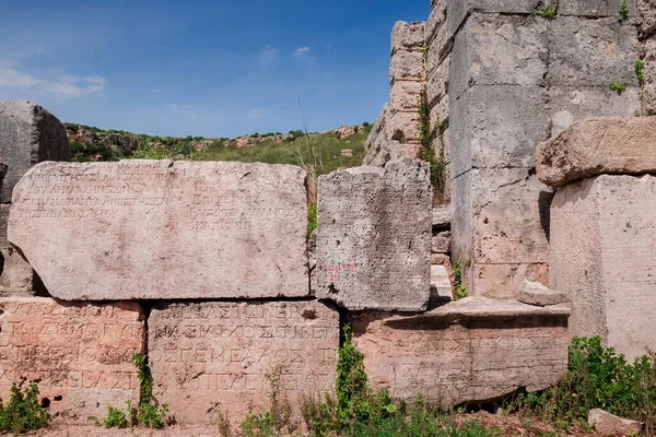 Греческие Римские Руины Перге Турция — стоковое фото