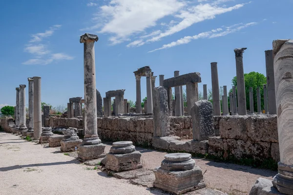 土耳其佩奇的希腊和罗马废墟 — 图库照片