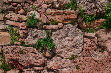 Eski ve yıpranmış sarı desenli duvar arkaplanı