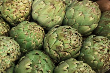 Taze meyve ve sebze karışımı. 