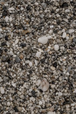 Küçük deniz taşı arka planı. Çok renkli soyut 