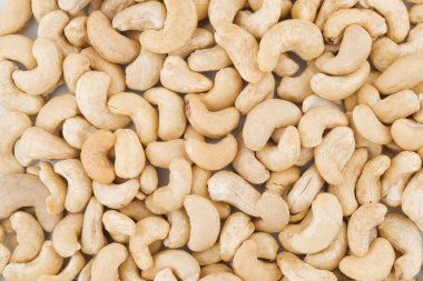 Kavrulmuş tuzsuz fındık yakın çekim