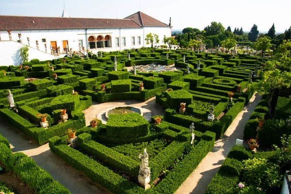 Vista Jardim Botânico Castelo Branco Portugal — Fotografia de Stock