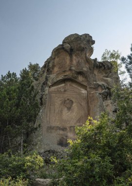 Phrygian Vadisi, Areyastis Anıtı, Yazilikaya Köyü, Eskisehir, Türkiye