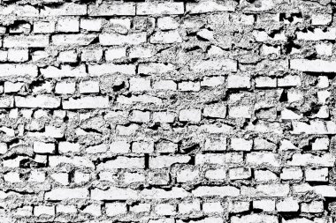 siyah ve beyaz soyut tuğla duvar arkaplan dokusu