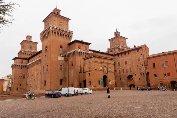 stock image Castle Estense in Ferrara, Italy