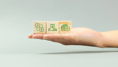 The transition of the world economy to renewable energy, the use of solar panels, water turbines, the concept of clean earth