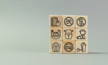 Improving eating habits, healthy eating concept, limiting sugar, losing weight, removing gluten