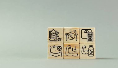 Dietitian visit, weight loss concept, lifestyle improvement, change of eating habits, better quality of life