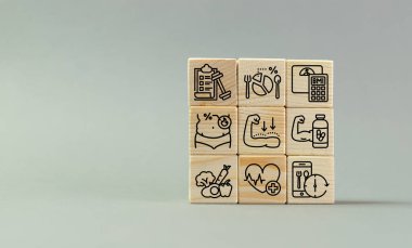 Dietitian visit, weight loss concept, lifestyle improvement, change of eating habits, better quality of life