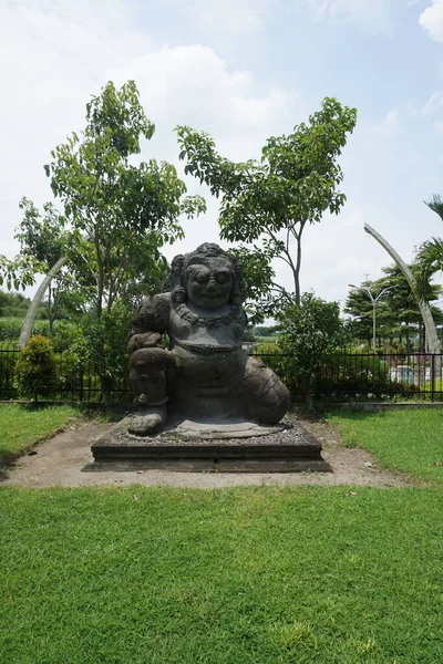 Statue Totok Kerot Kediri Cette Statue Est Une Inscription Haut — Photo
