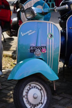 Panjalu scooter festivalinde çeşitli scooter 'lar