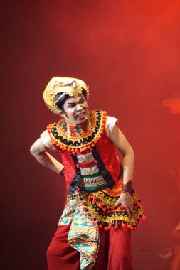 Krishna harimurti (Krishna, liderin ustası) isimli Kresnayana tiyatrosu).