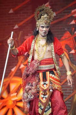 Krishna harimurti (Krishna, liderin ustası) isimli Kresnayana tiyatrosu).