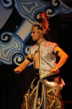 Krishna harimurti (Krishna, liderin ustası) isimli Kresnayana tiyatrosu).