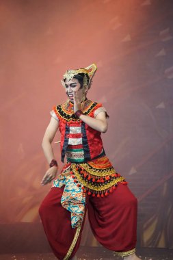 Krishna harimurti (Krishna, liderin ustası) isimli Kresnayana tiyatrosu)