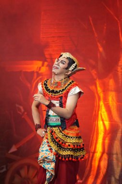 Krishna harimurti (Krishna, liderin ustası) isimli Kresnayana tiyatrosu)