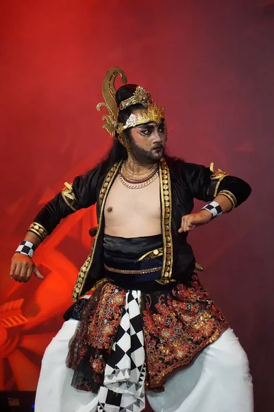 Theatrical Kresnayana Title Krishna Harimurti Krishna Master Leader — Stock Photo, Image