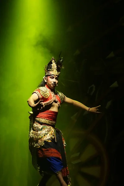 Krishna Harimurti Krishna Liderin Ustası Isimli Kresnayana Tiyatrosu — Stok fotoğraf