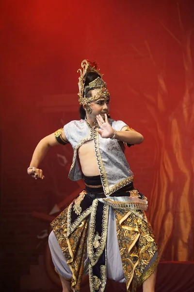 Krishna Harimurti Krishna Liderin Ustası Isimli Kresnayana Tiyatrosu — Stok fotoğraf