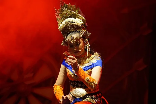 Teatrale Kresnayana Con Titolo Krishna Harimurti Krishna Maestro Del Leader — Foto Stock