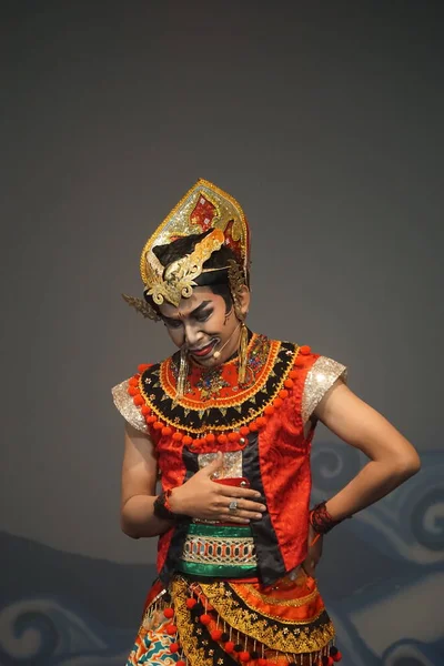 Teatralne Kresnayana Tytułem Krishna Harimurti Krishna Mistrz Przywódcy — Zdjęcie stockowe