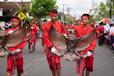 Indonesian bring national symbol, garuda pancasila
