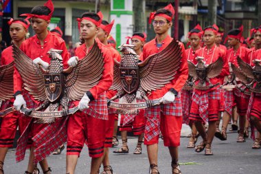 Indonesian bring national symbol, garuda pancasila