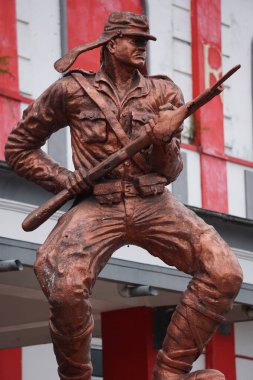 Soedanco Soepriyadi monument. He is Indonesian hero from Blitar and the leader of the PETA rebellion
