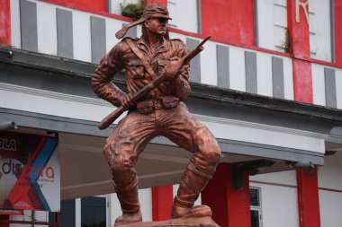 Soedanco Soepriyadi monument. He is Indonesian hero from Blitar and the leader of the PETA rebellion